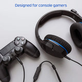 Kingston HyperX Gaming Headset for Laptop, PS4, Nintendo Switch, Xbox One, Wired Headset with Mic, (HX-HSCSC-BK)  3.5mm port