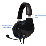 Kingston HyperX Gaming Headset for Laptop, PS4, Nintendo Switch, Xbox One, Wired Headset with Mic, (HX-HSCSC-BK)  3.5mm port