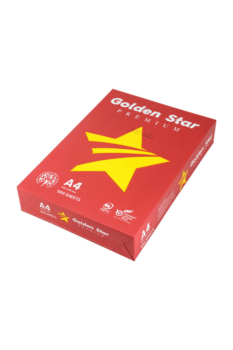 CARTA FOTOCOPIE A4 GOLDEN STAR 01A401GOLDS