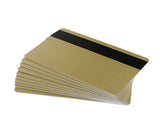 PVC Gold Cards With Magnetic Stripe