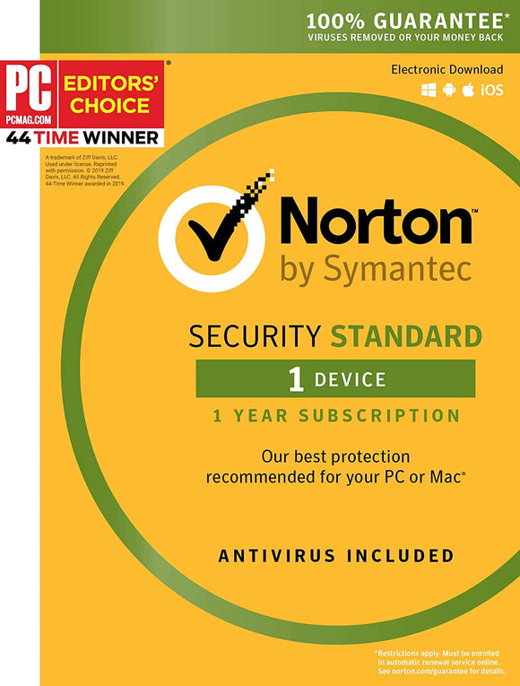 Norton Antivirus for 1 PC