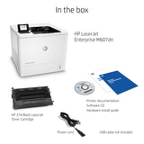 HP Mono LaserJet Enterprise M607dn Printer