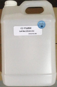 Crystaljet cleaning solvent flush