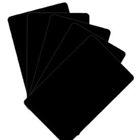 PVC Glossy Black Cards